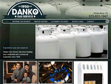 Tablet Screenshot of dankogas.com